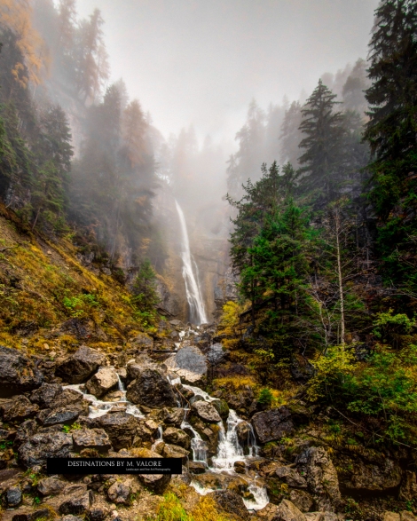 Shrouded Waterfall, Borca di Cadore, Italy