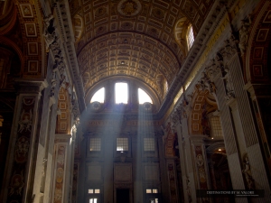Light Streams into St. Peter's