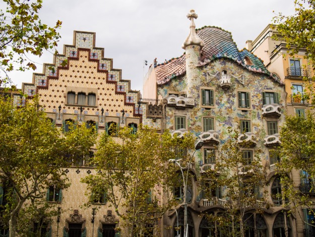 Amatller - Batllo - Gaudi - Barcelona - Spain