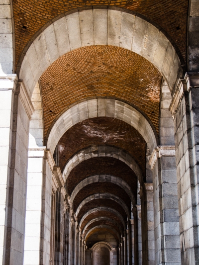 Royal Arches - Palace - Madrid - Spain