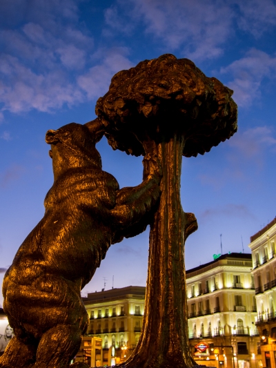 Bear and the Madrono Tree - Madrid - Spain