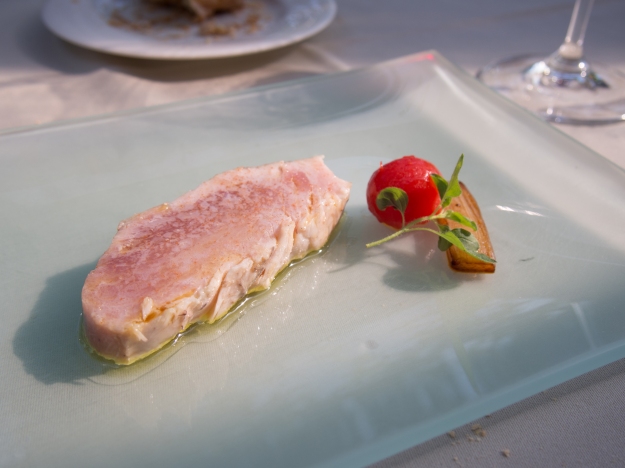 White Tuna with Chard and Cherry Tomato - Asador Etxebarri - Lunch